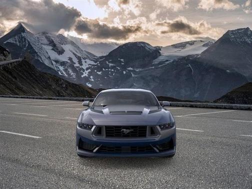 Blue 2025 Ford Mustang Dark Horse