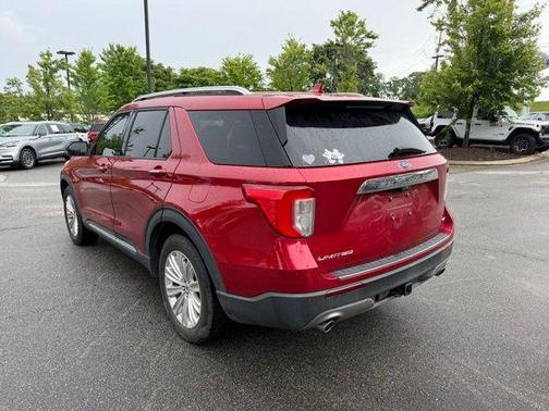 Rapid Red Metallic Tinted Clearcoat 2020 Ford Explorer Limited