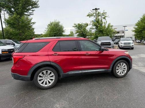 Rapid Red Metallic Tinted Clearcoat 2020 Ford Explorer Limited