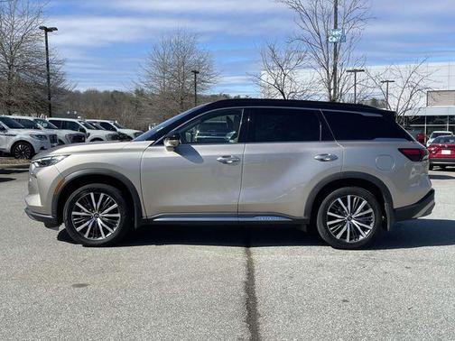 Warm Titanium 2023 INFINITI QX60 AUTOGRAPH