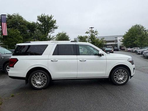 White Metallic 2024 Ford Expedition Max Limited