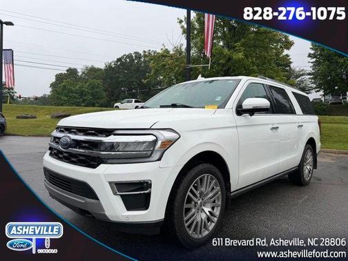 White Metallic 2024 Ford Expedition Max Limited
