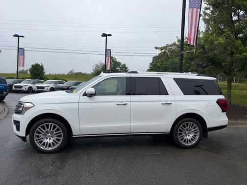 White Metallic 2024 Ford Expedition Max Limited