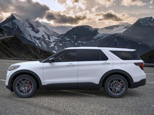 Space White Metallic 2026 Ford Explorer ST-Line
