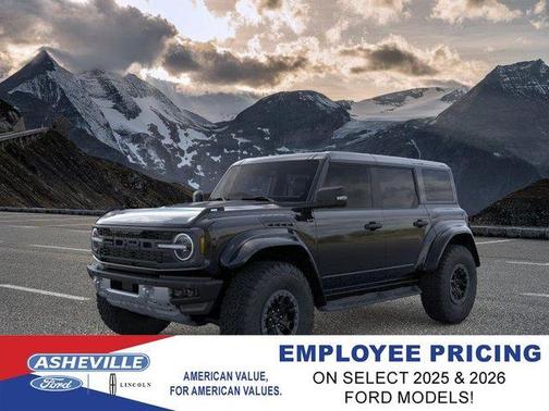 Shadow Black 2026 Ford Bronco Raptor