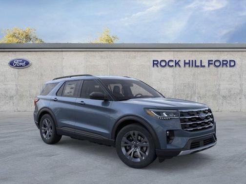 Vapor Blue 2026 Ford Explorer Active
