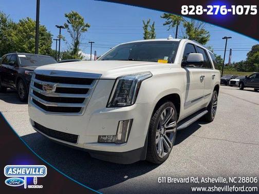 White Diamond Clearcoat 2015 Cadillac Escalade Luxury