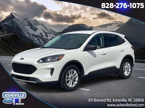 White Metallic 2022 Ford Escape SE