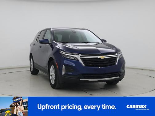 Blue 2022 Chevrolet Equinox LT
