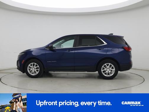 Blue 2022 Chevrolet Equinox LT