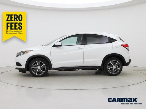 White 2022 Honda HR-V EX