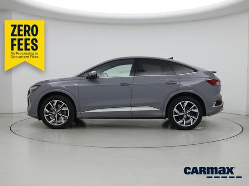 Gray 2023 Audi Q4 e-tron Sportback Premium Plus