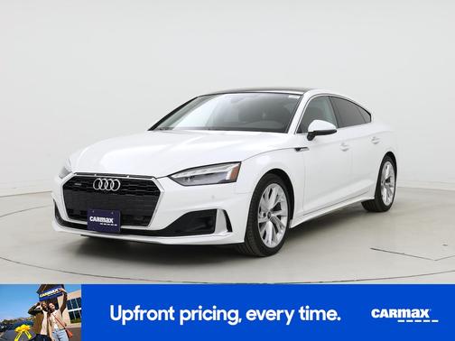 White 2023 Audi A5 Sportback Premium Plus