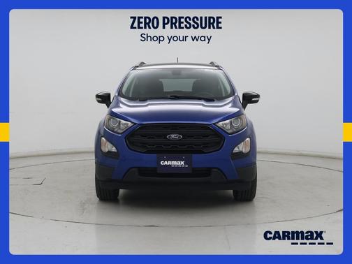 Blue 2021 Ford EcoSport SES