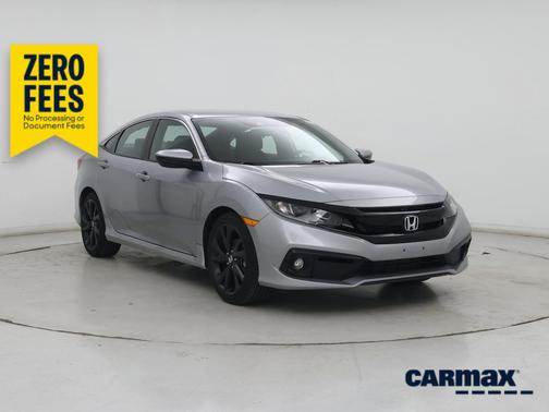 Silver 2020 Honda Civic Sport