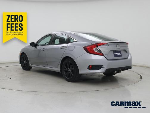 Silver 2020 Honda Civic Sport