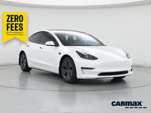 White 2023 Tesla Model 3