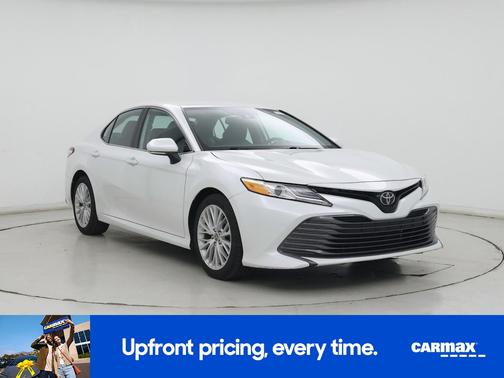 White 2020 Toyota Camry XLE