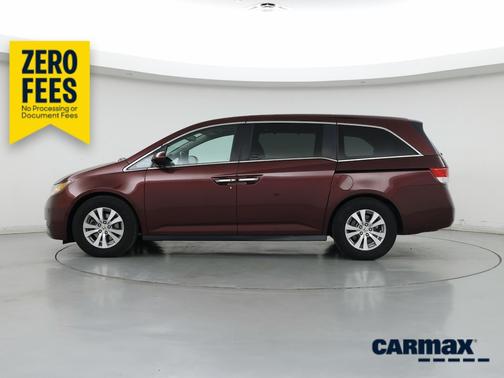 Burgundy 2016 Honda Odyssey EX-L