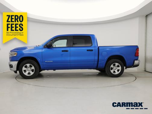 Blue 2025 RAM 1500 Bighorn