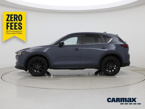 Blue 2024 Mazda CX-5 Carbon Edition