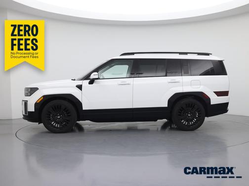 White 2024 Hyundai SANTA FE HEV Calligraphy