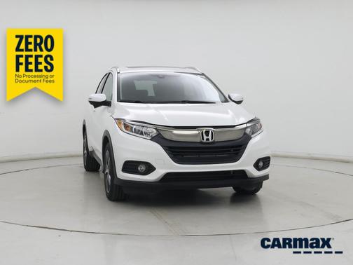 White 2022 Honda HR-V EX