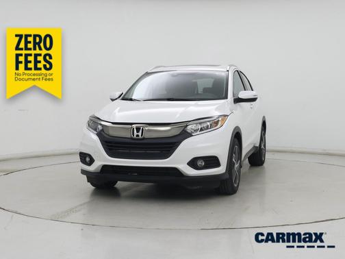 White 2022 Honda HR-V EX