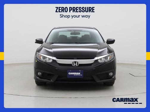 Black 2016 Honda Civic EX-L