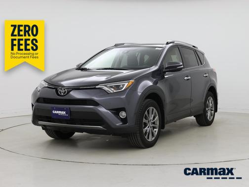 Gray 2018 Toyota RAV4 Limited