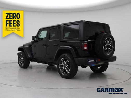 Black 2024 Jeep Wrangler Sport S