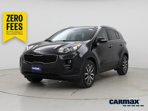 Black 2017 Kia Sportage EX