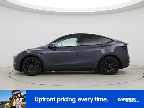 Gray 2022 Tesla Model Y Performance