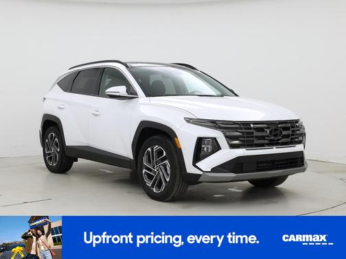 White 2025 Hyundai TUCSON Hybrid Limited