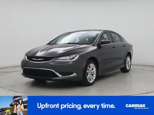 Gray 2015 Chrysler 200 Limited