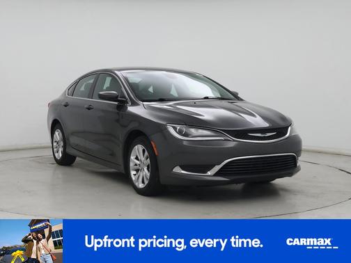 Gray 2015 Chrysler 200 Limited