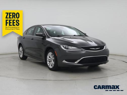 Gray 2015 Chrysler 200 Limited