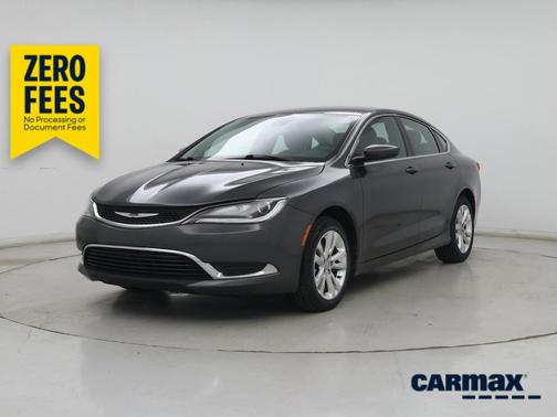 Gray 2015 Chrysler 200 Limited