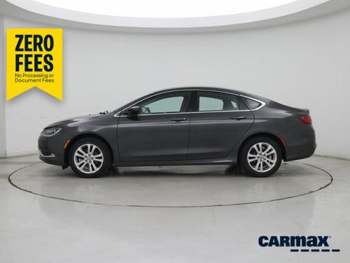 Gray 2015 Chrysler 200 Limited