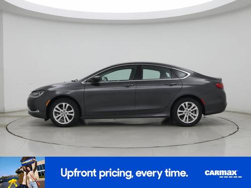 Gray 2015 Chrysler 200 Limited