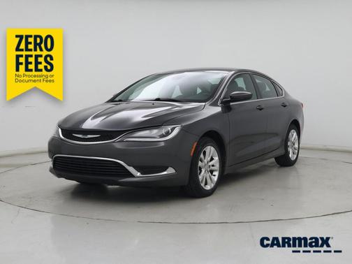Gray 2015 Chrysler 200 Limited