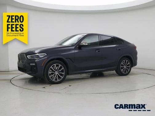 Gray 2021 BMW X6 M50i