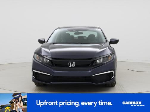 Blue 2021 Honda Civic LX