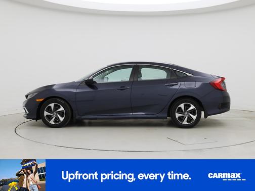 Blue 2021 Honda Civic LX