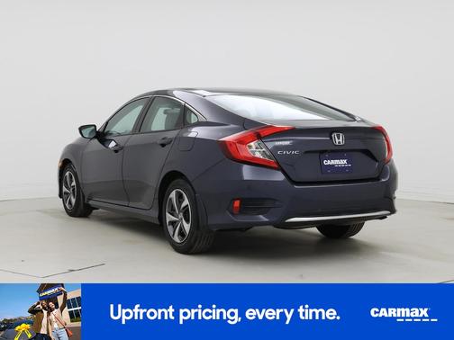 Blue 2021 Honda Civic LX