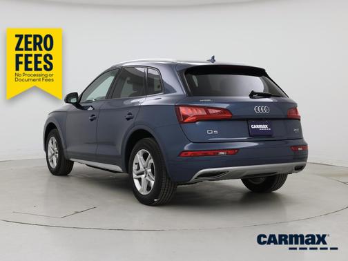 Blue 2018 Audi Q5 Premium