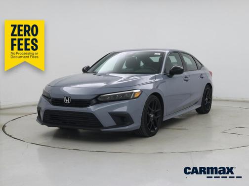 Gray 2023 Honda Civic Sport
