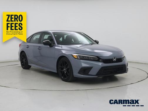 Gray 2023 Honda Civic Sport