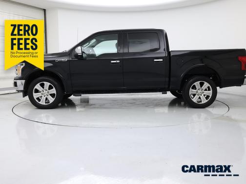 Black 2018 Ford F-150 Lariat