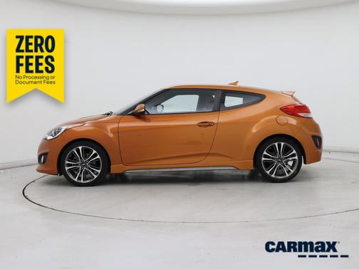 Orange 2016 Hyundai Veloster Turbo